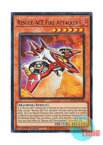 画像1: 英語版 MP24-EN280 Rescue-ACE Fire Attacker R－ACEファイア・アタッカー (ウルトラレア) 1st Edition