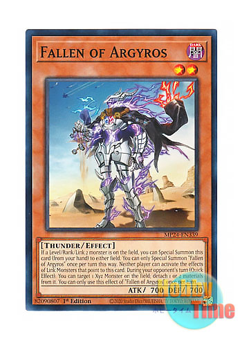 画像1: 英語版 MP24-EN339 Fallen of Argyros アルギロスの落胤 (ノーマル) 1st Edition