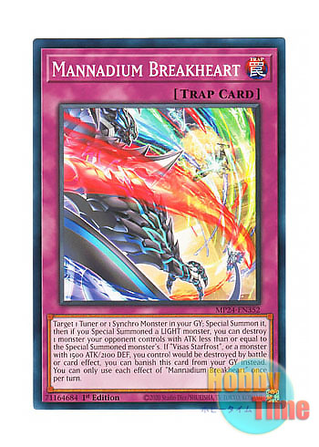 画像1: 英語版 MP24-EN352 Mannadium Breakheart 伍世壊砕心 (ノーマル) 1st Edition