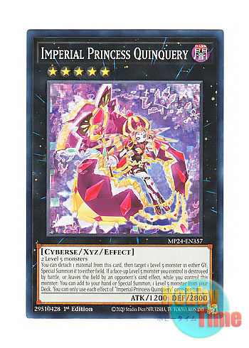 画像1: 英語版 MP24-EN357 Imperial Princess Quinquery 召煌女クインクエリ (ノーマル) 1st Edition