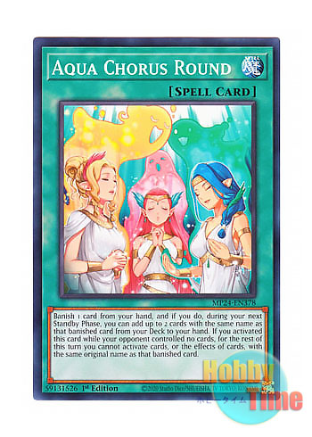 画像1: 英語版 MP24-EN378 Aqua Chorus Round アクアの輪唱 (ノーマル) 1st Edition