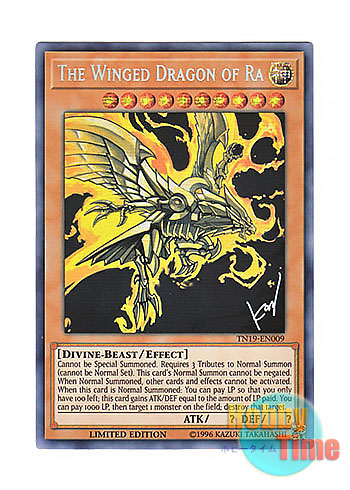 英語版 TN19-EN009 The Winged Dragon of Ra ラーの翼神竜 (プリズマ 