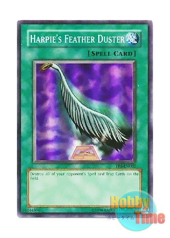 英語版 TP8-EN002 Harpie's Feather Duster ハーピィの羽根帚 (スーパーレア)