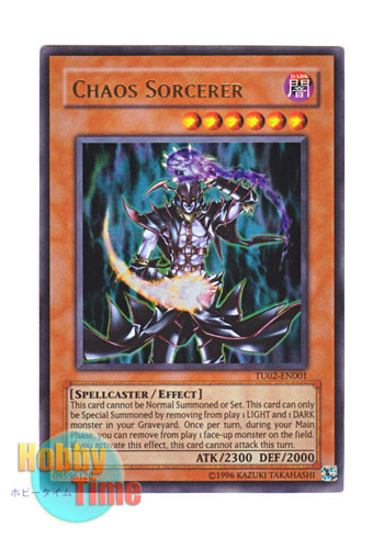 英語版 TU02-EN001 Chaos Sorcerer カオス・ソーサラー (ウルトラレア)